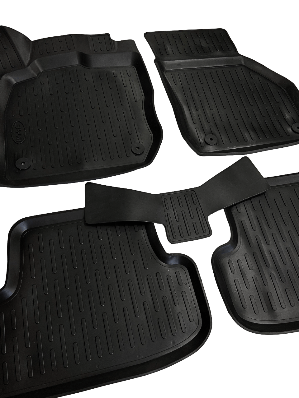 Audi A3 eTSI Sedan 2012 Ve Sonrası Uyumlu Araç İçi 3D Havuzlu Paspas - Görsel 3