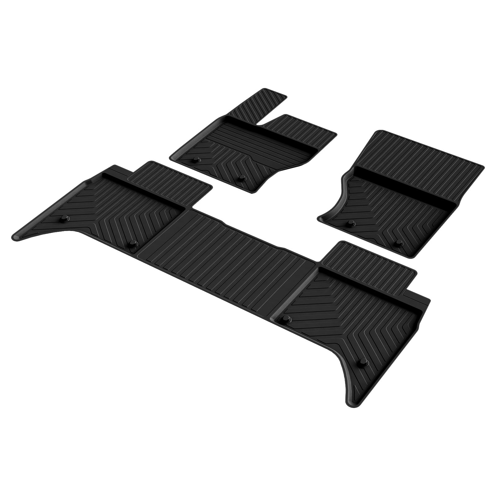 Range Rover 4 2012-2021 Uyumlu Araç İçi 4D Havuzlu Paspas - Görsel 3